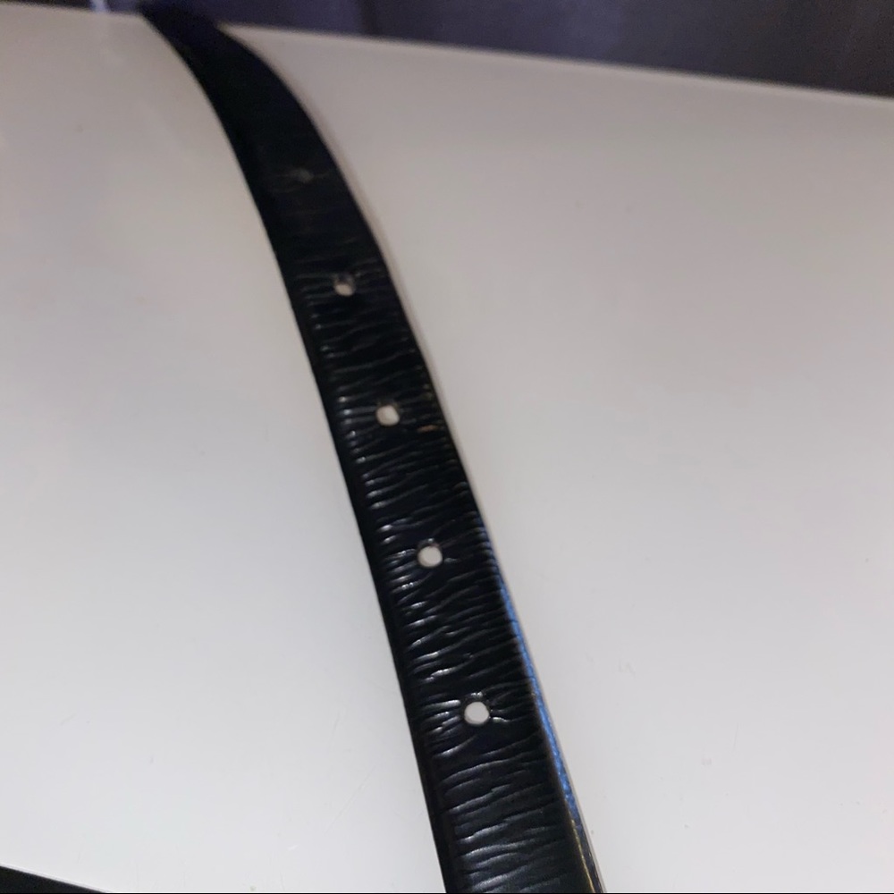 Kenneth Cole NY K1952 black leather belt - Picture 4 of 5